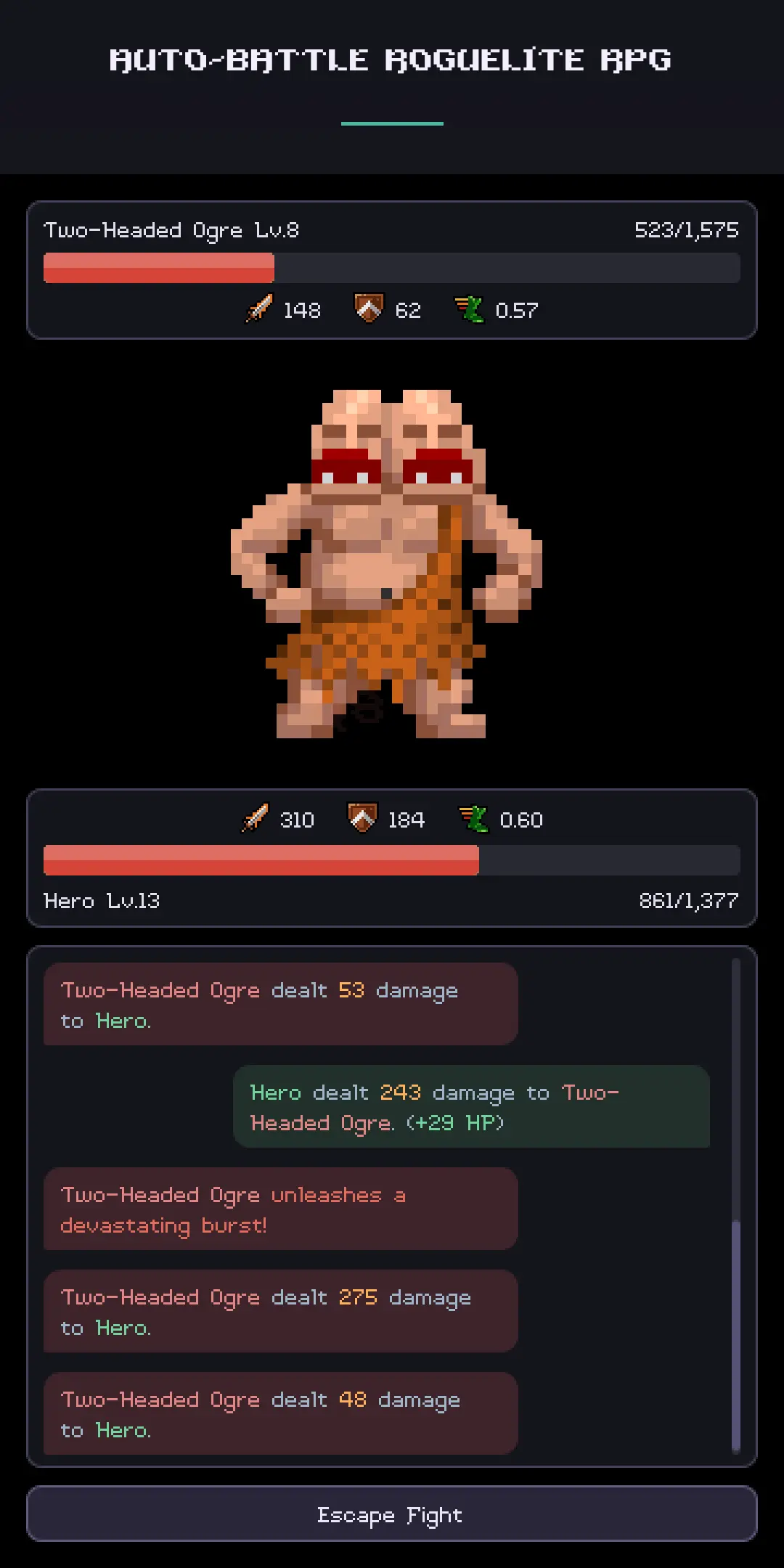 Gravewell: Idle Dungeon RPG screenshot 1